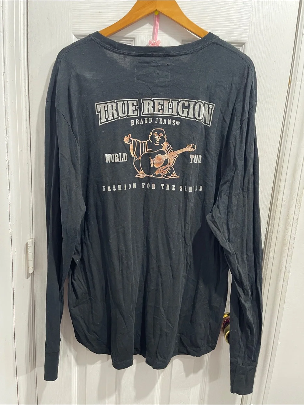 Men’s True Religion - Black Long Sleeve Shirt XXXL